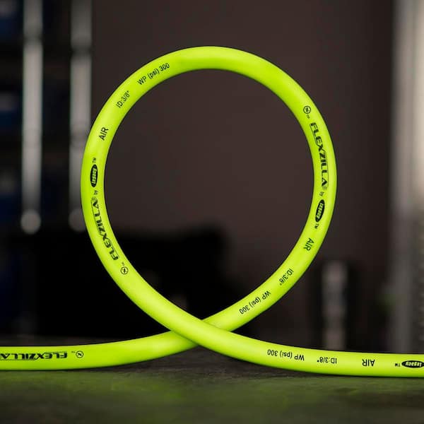 1/2 in. x 25 ft. Air Hose, 3/8 in. MNPT Fittings