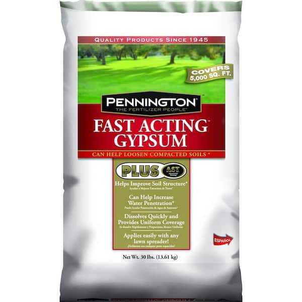 Pennington 30 lb. Fast Acting Gypsum Plus AST Dry Lawn Fertilizer