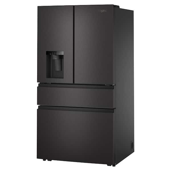 tdfブラック36 Whirlpool 36 in. 29 cu. ft. Standard Depth French Door