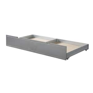 Powell Silver Twin Trundle with Caster Wheels
