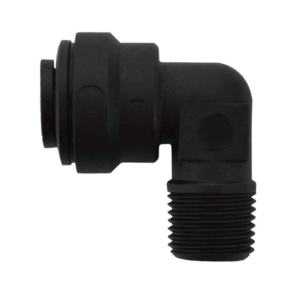 1/4 in. OD x 1/8 in. NPTF Push-to-Connect Male Fixed Elbow Fitting (10-Pack) price history on PriceWatchPro