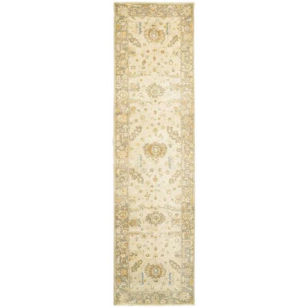 2 X 10 Beige Oriental Washable Area Rug Runner Rug