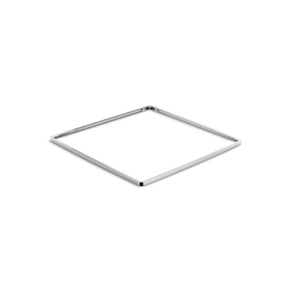 KOHLER Real Rain 1Spray 19.5 in. Single Ceiling Mount Fixed Rain Shower Head in Polished Chrome