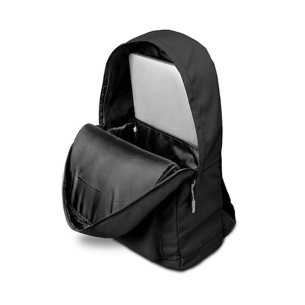 Mojo Campus Laptop 17 in. Black Backpack PLZZL716B__GRAY - The Home Depot