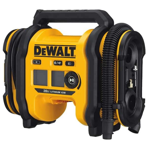 DEWALT 20V MAX Cordless Electric Portable Inflator (Tool Only)