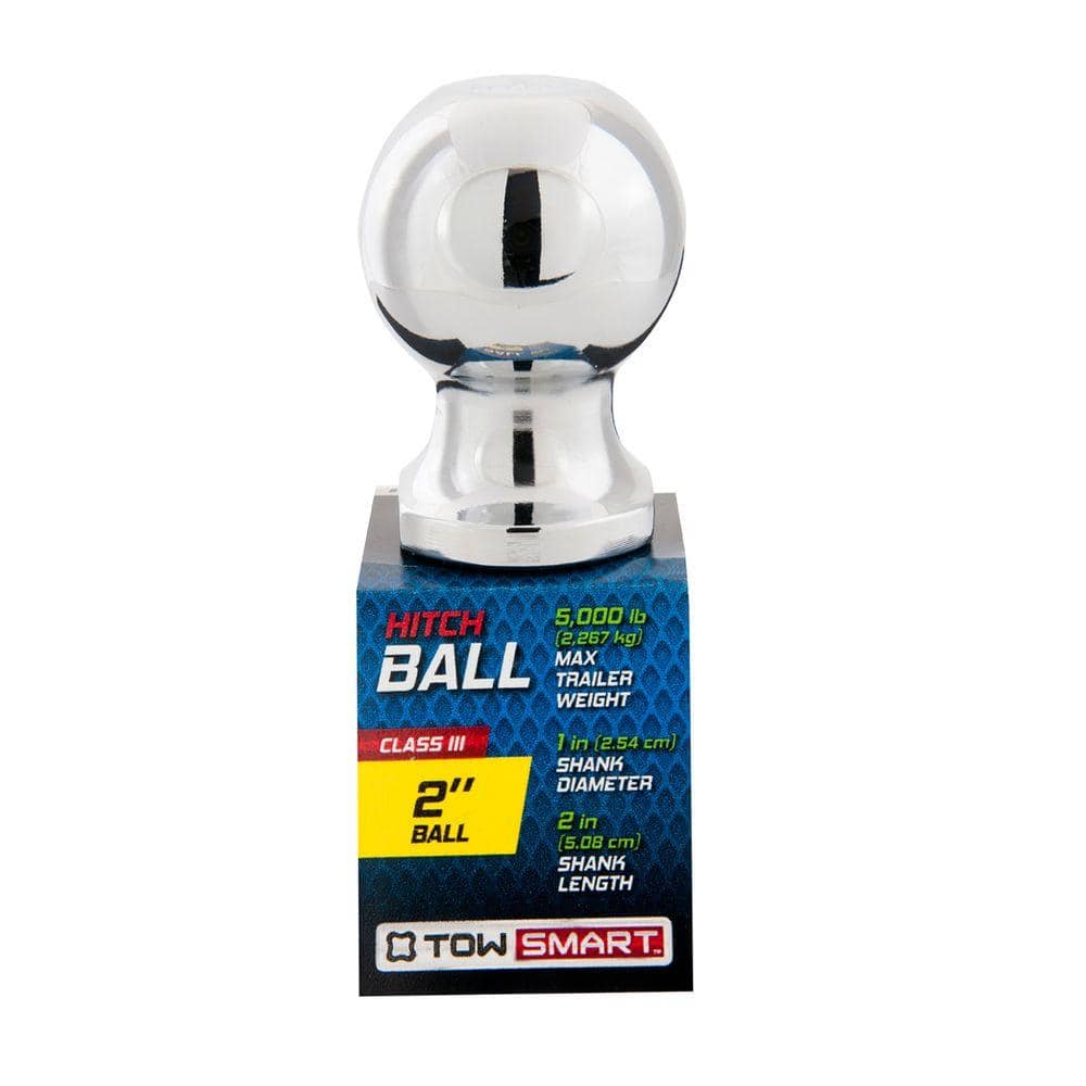 Tow Smart - 2 in. Chrome Hitch Ball