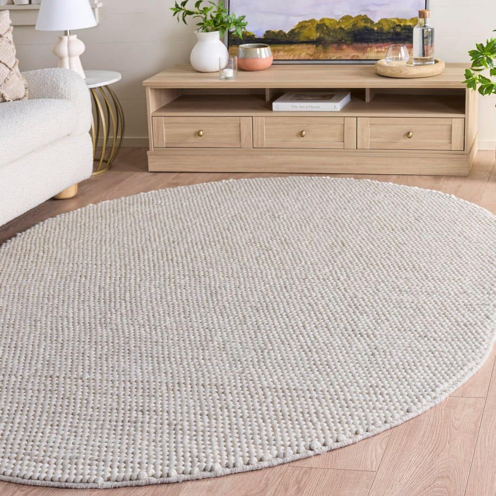 Natura 4 ft. x 6 ft. Oval Ivory Gradient Area Rug price history on PriceWatchPro