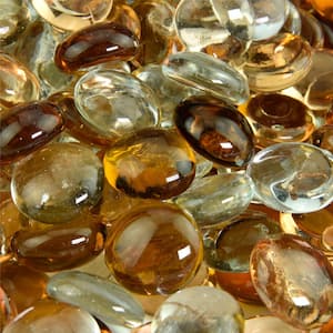 10 lbs. of Desert Hills 1/2 in. Blended Fire Glass Beads