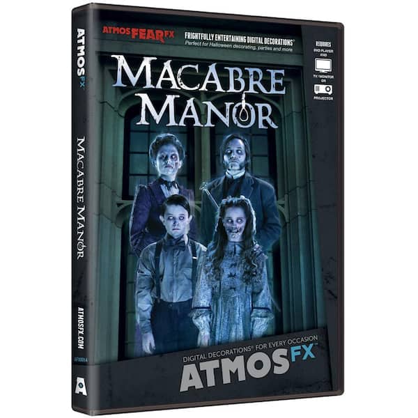 ATMOSFX Halloween Digital Decoration DVD - Macabre Manor Atmos-DVD