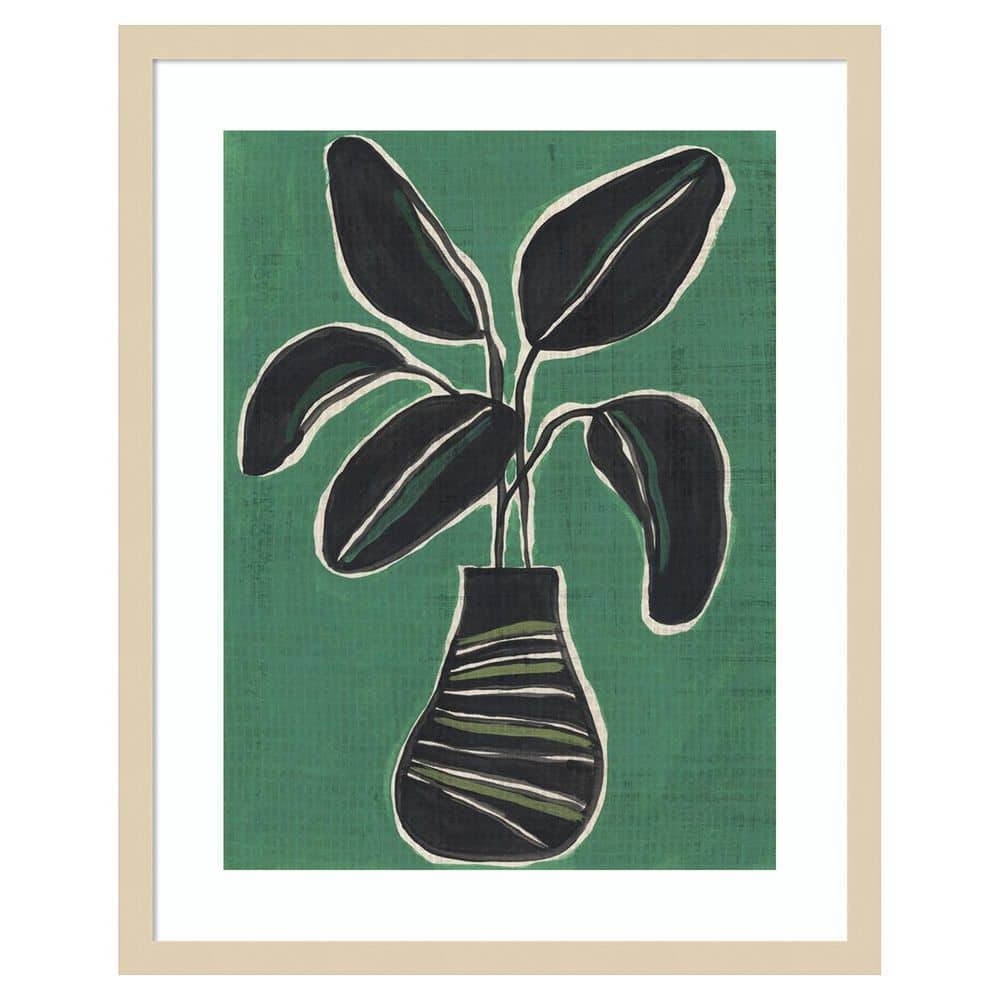 Jade Potted Palm I by June Erica Vess 1 Piece Framed Giclee Home Art Print 25 in. x 20 in. price history on PriceWatchPro
