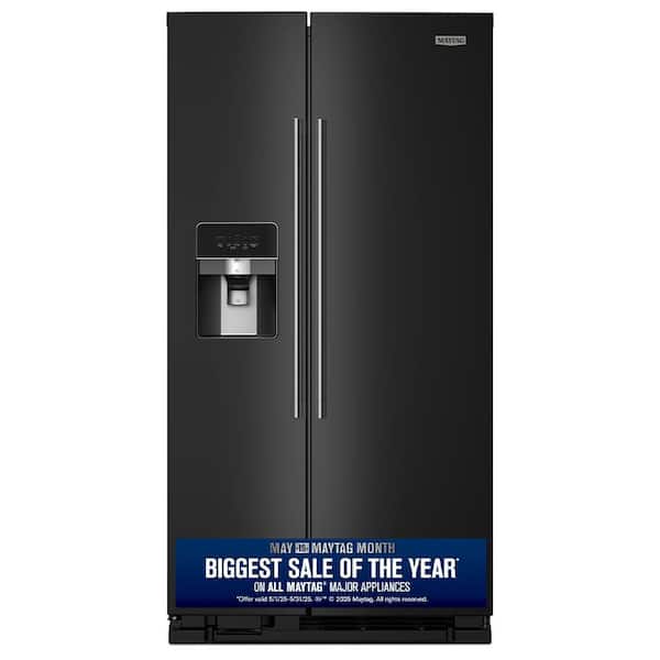 Maytag Side x Side Fridge (MRSF4036PB) - Black Maytag Side x Side Fridge (MRSF4036PB) - Black