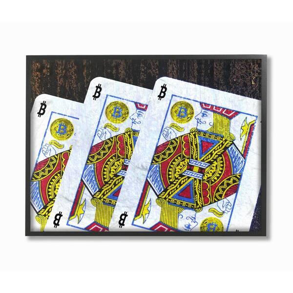 playing card framed wall art