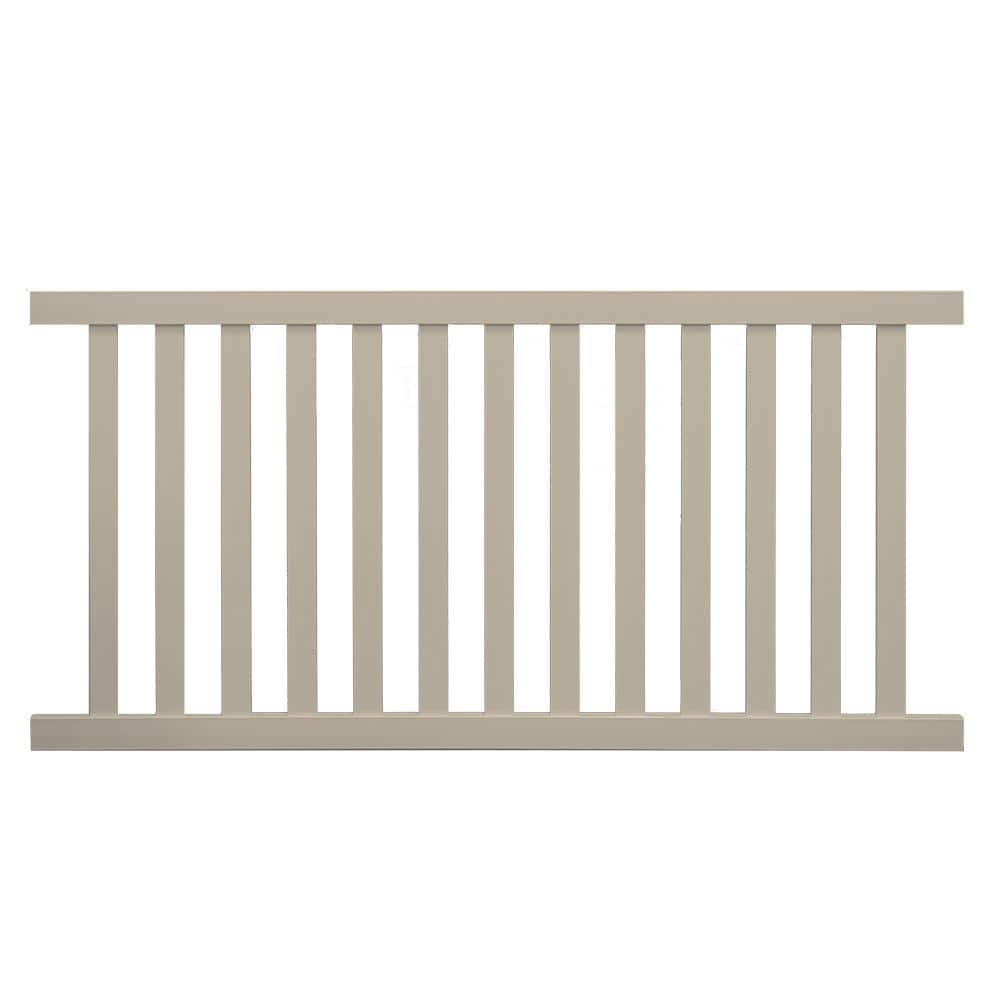 Captiva 4 ft. H x 8 ft. W Khaki Vinyl Pool Fence Panel price history on PriceWatchPro