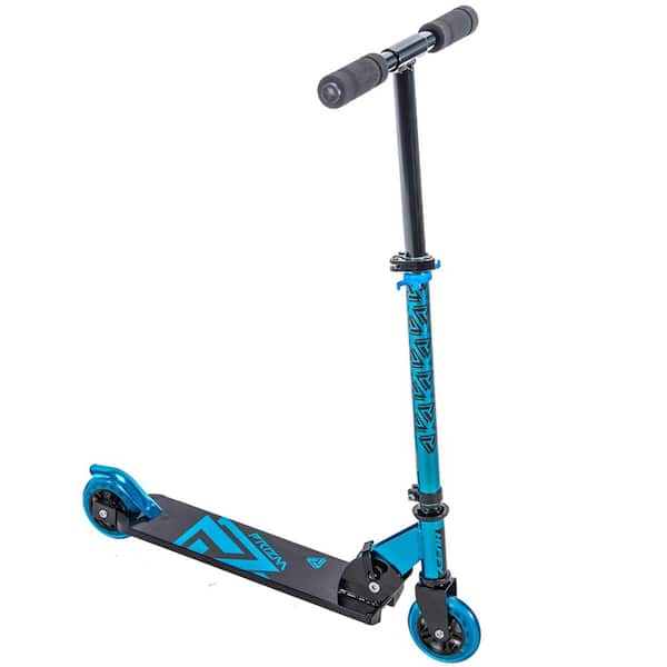Huffy Prizm Inline Boy's Scooter in Metaloid Blue with 100 mm Wheels