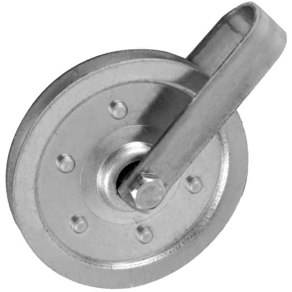IDEAL SECURITY 4 in. Pulley with Fork and Bolt