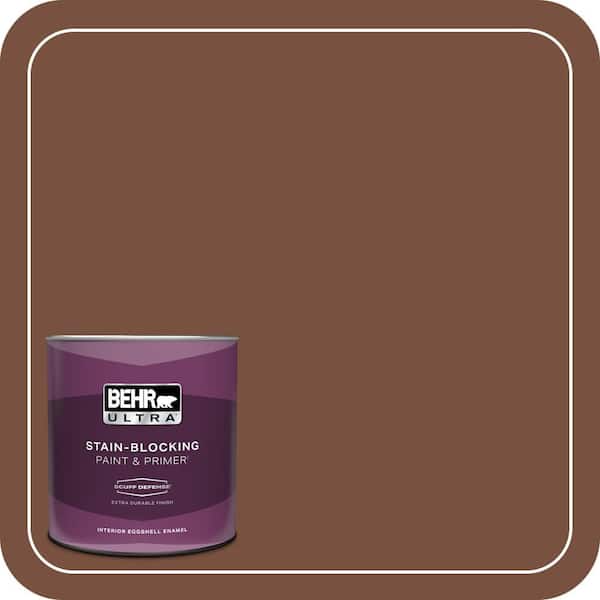 BEHR ULTRA 1 qt. #S200-7 Earth Fired Red Extra Durable Eggshell Enamel Interior Paint & Primer