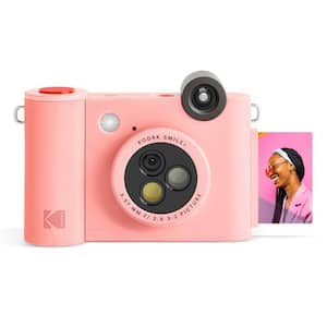 Smile+ Wireless 2x3 Digital Instant Print Camera with Effect Lenses, Pink