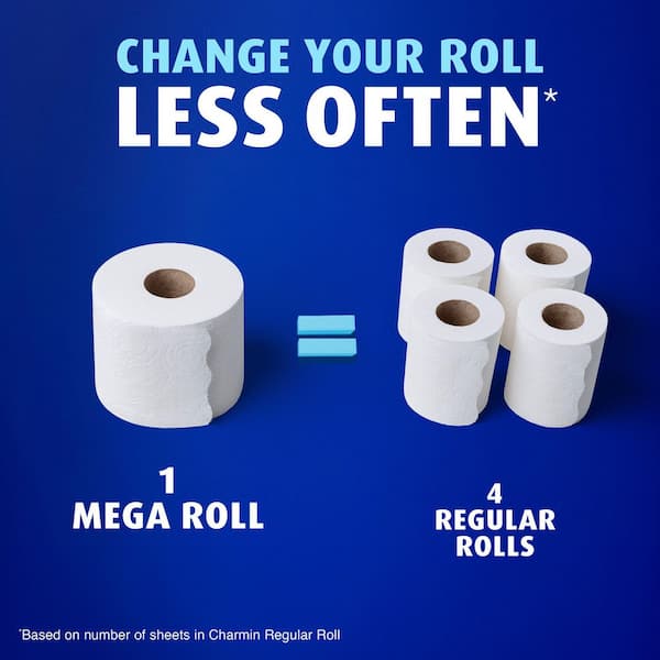 Ultra-Soft Smooth Tear Toilet Paper Rolls (30-Mega Rolls)