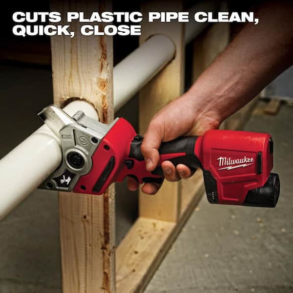 M12 12V Lithium-Ion Cordless PVC Pipe Shear (Tool-Only)