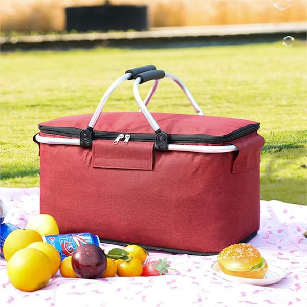 ITOPFOX 20 qt. Large Insulated Foldable Soft-Side Cooler Bag