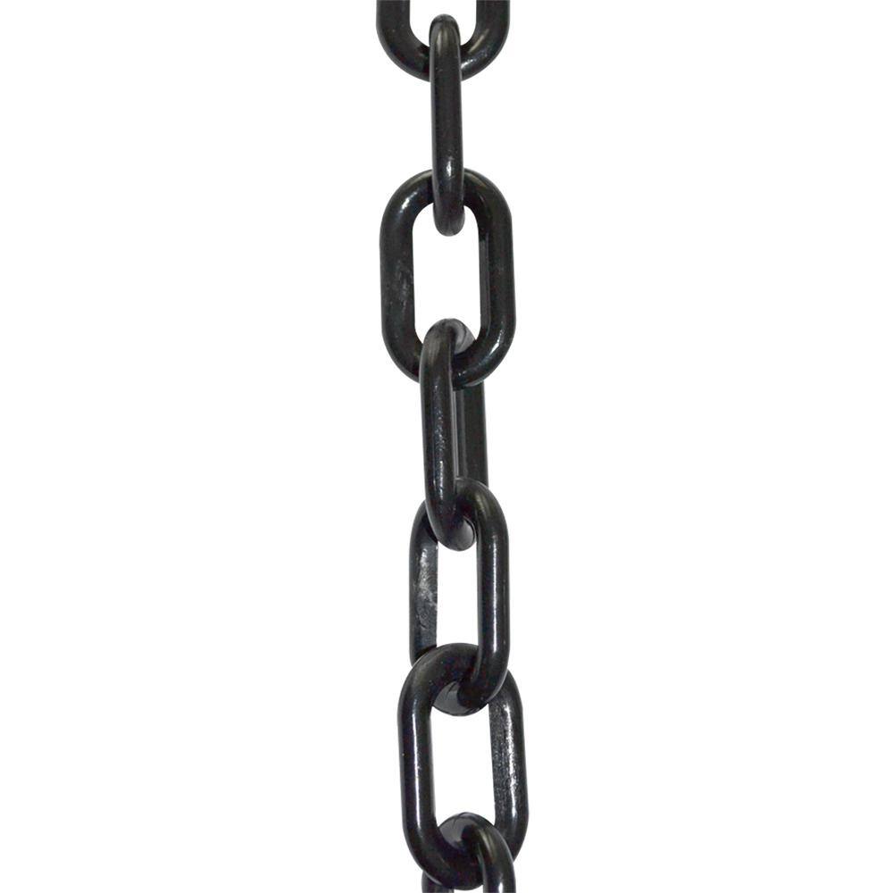 Mr. Chain 2 in. (8, 51 mm) x 25 ft. Black Plastic Chain5000325 The