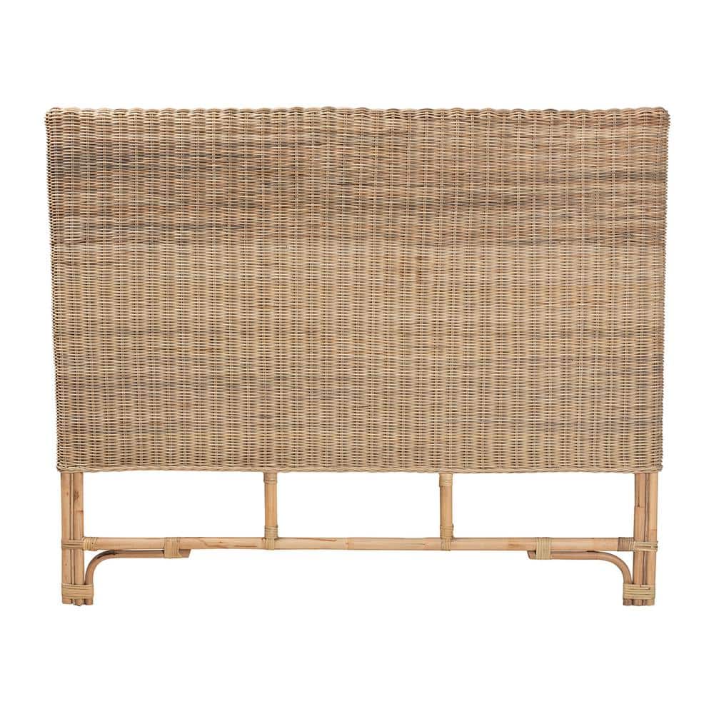 Cantara Brown Natural Rattan Queen Headboard price history on PriceWatchPro