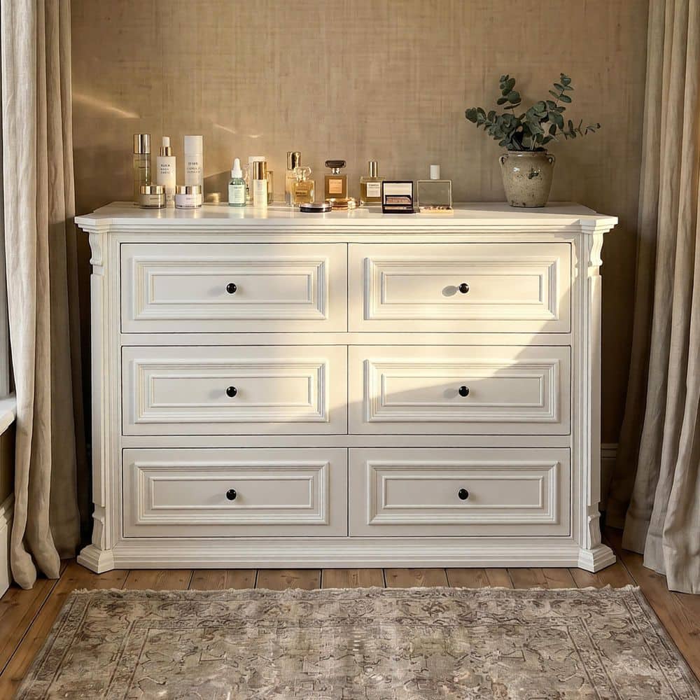 white-homsee-chest-of-drawers-