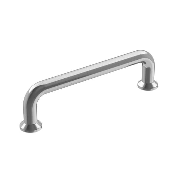 Amerock Factor 3-3/4 in. (96mm) Modern Polished Chrome Arch Cabinet Pull