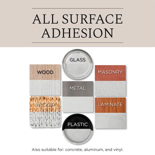 11 oz. All Surface Metallic Arctic Gray Spray Paint and Primer in One (6-Pack)
