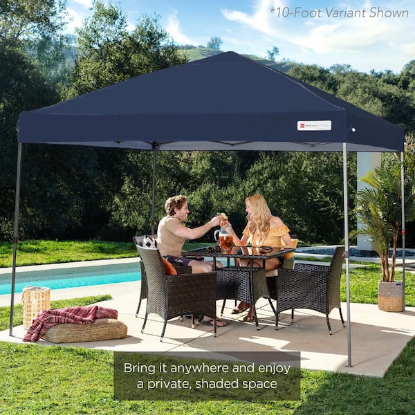 Best Choice Products 12 ft. x 12 ft. Orange Easy Setup Pop
