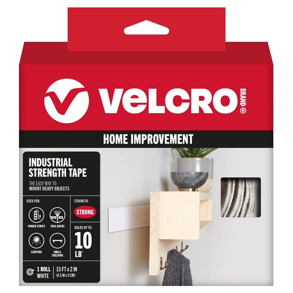 VELCRO 15 x Industrial Strength Tape 90198 The Home Depot