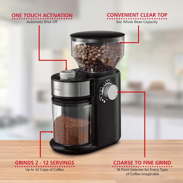 Coffee Grinder Electric Burr Coffee Maker Automatic Burr Mill Coffee Grinder