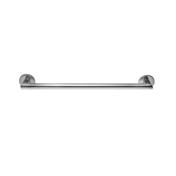 E-Z Grab Simplistic Fashion Straight Concealed Screw 20 in. x 1-1/4 in. Grab Bar in Polished Chrome