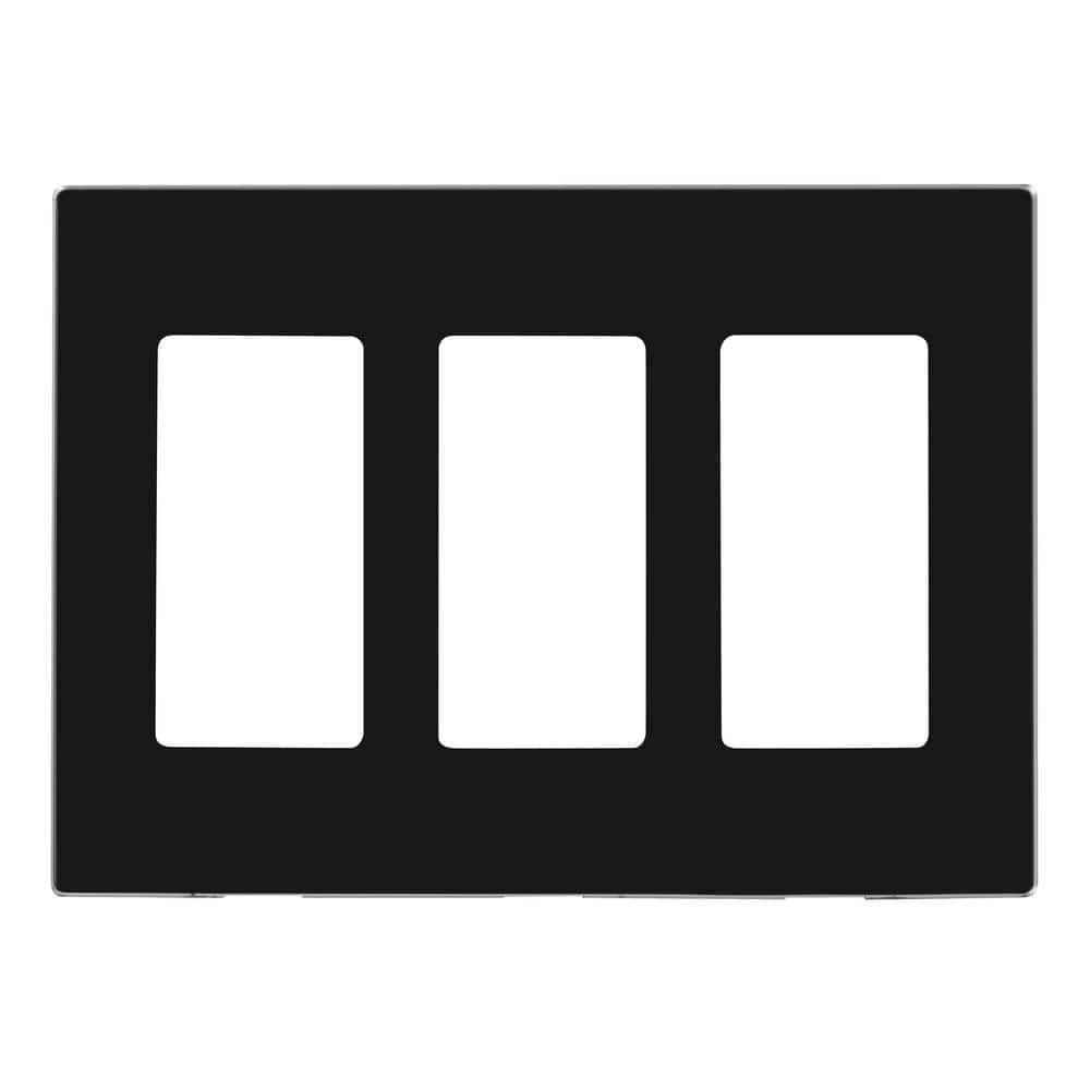 3-Gang Black Decora/Rocker Polycarbonate Standard Screwless Wall Plate (5-Pack) 80311-E price history on PriceWatchPro