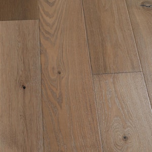Key West French Oak 1/2 in. T x 7.5 in. W Click Lock Wirebrushed Engineered Hardwood Flooring (23.4 sq. ft./case)