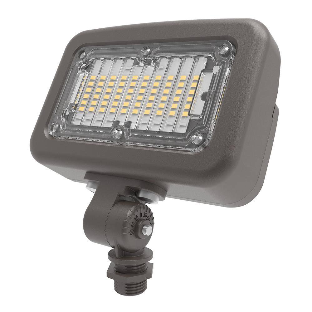 HALO GFLM series, 25-Watt, Bronze, Outdoor Integrated LED Medium ...