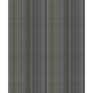Morgen Charcoal Stripe Paper Strippable Roll (Covers 57.8 sq. ft.)