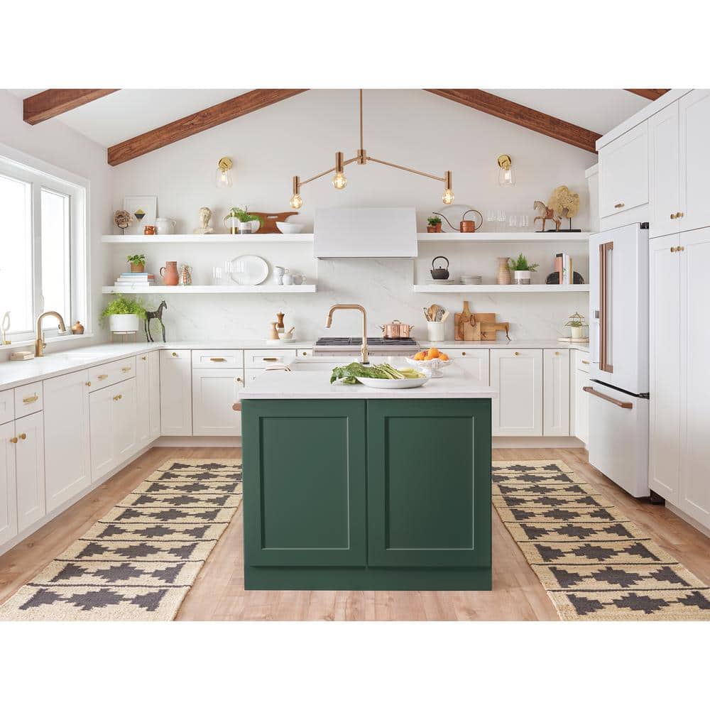 Matte White Smart French Door Refrigerator with Ice Maker