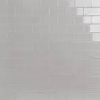 Ivy Hill Tile Gondola Cotton White 3.93 in. x 7.87 in. Polished Ceramic ...
