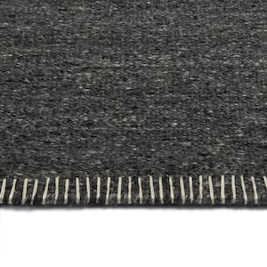 Stark Collection Charcoal 8 ft. x 10 ft. Rectangle Area Rug