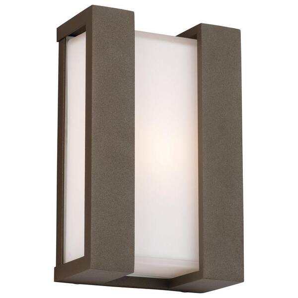 Philips Forecast Newport Wall-Mount 1-Light Outdoor Bronze TDL Lantern-DISCONTINUED