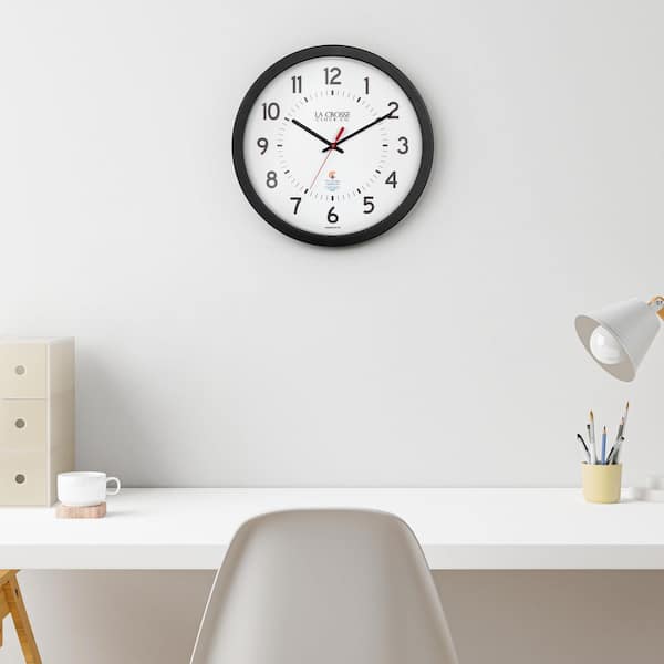 La Crosse Clock 14.5 in. Chicago Lighthouse American Made Analog