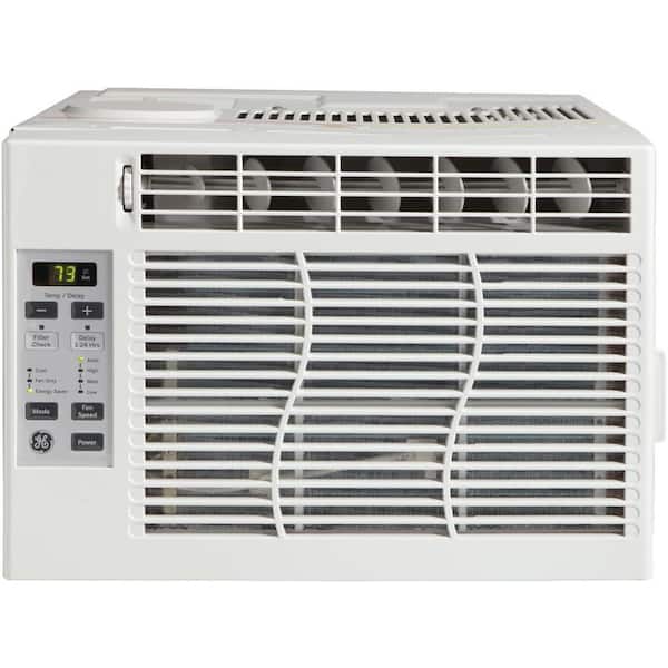 GE 6,000 BTU 115-Volt Electronic Room Window Air Conditioner with Remote