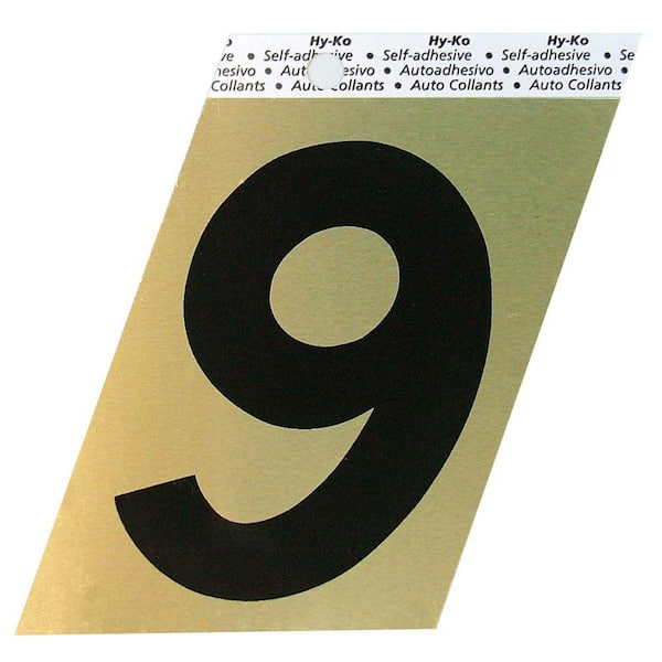HY-KO 3-1/2 in. Aluminum Number 9