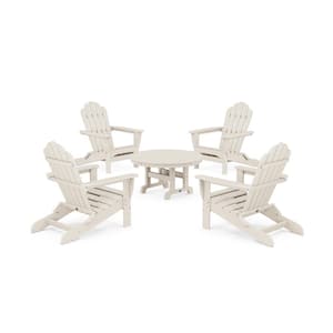 Trex Outdoor Furniture Monterey Bay 5-Piece Plastic Patio Conversation ...