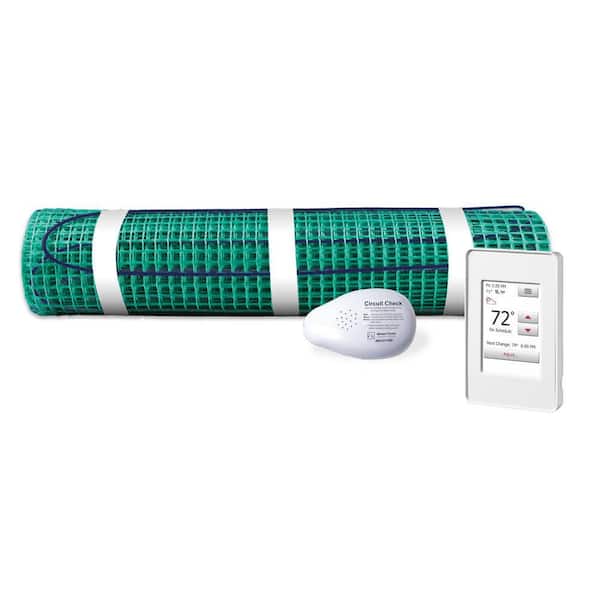 WarmlyYours TempZone 624 in. x 3 ft. 240-Volt Radiant Floor Heating Kit (Covers 156 sq. ft.)