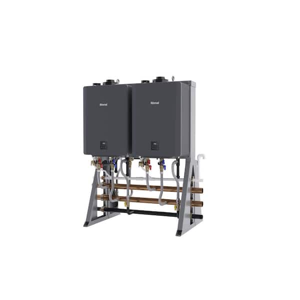 Rinnai TRS Interior Free Standing 3-Unit Tankless Water Heater