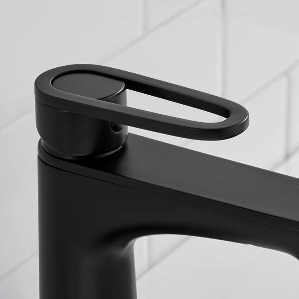 Glacier Bay Kendrick Single Hole Single-Handle Bathroom Faucet in  