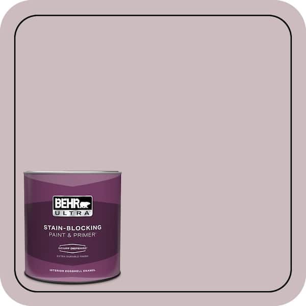 BEHR ULTRA 1 qt. #100E-3 Pastel Violet Extra Durable Eggshell Enamel Interior Paint & Primer