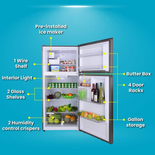 ConServ 30 in. 18.1 cu. ft. 110V Frost Free Top Freezer Apartment